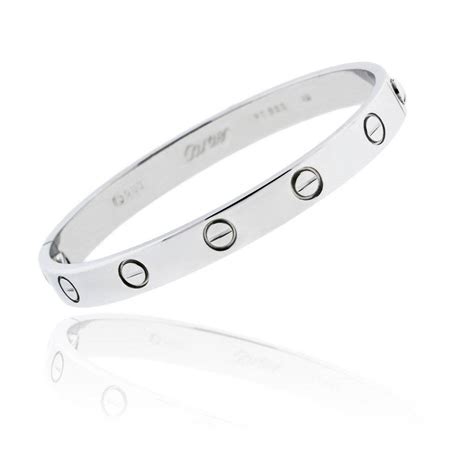 love bracelet cartier price silver|cartier love bracelet cheapest.